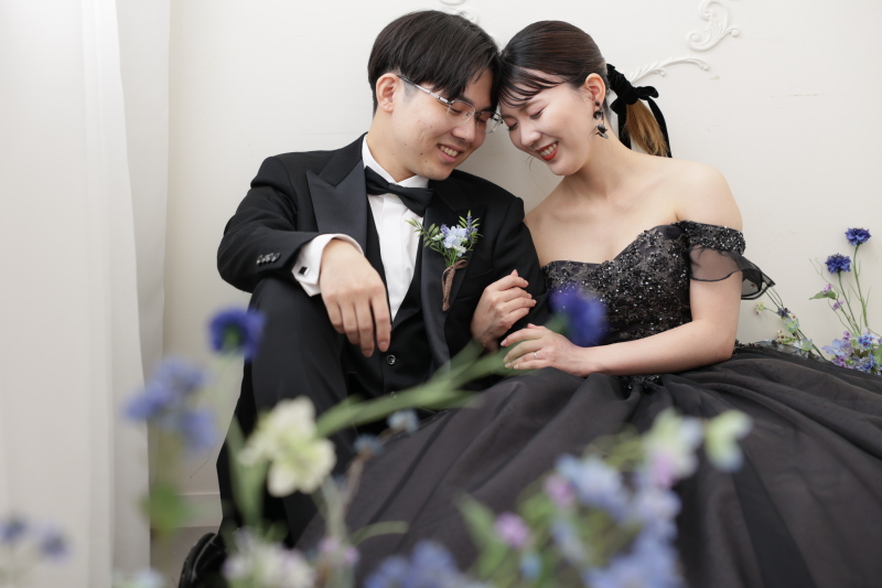 おでこを合わせてぎゅっと♡