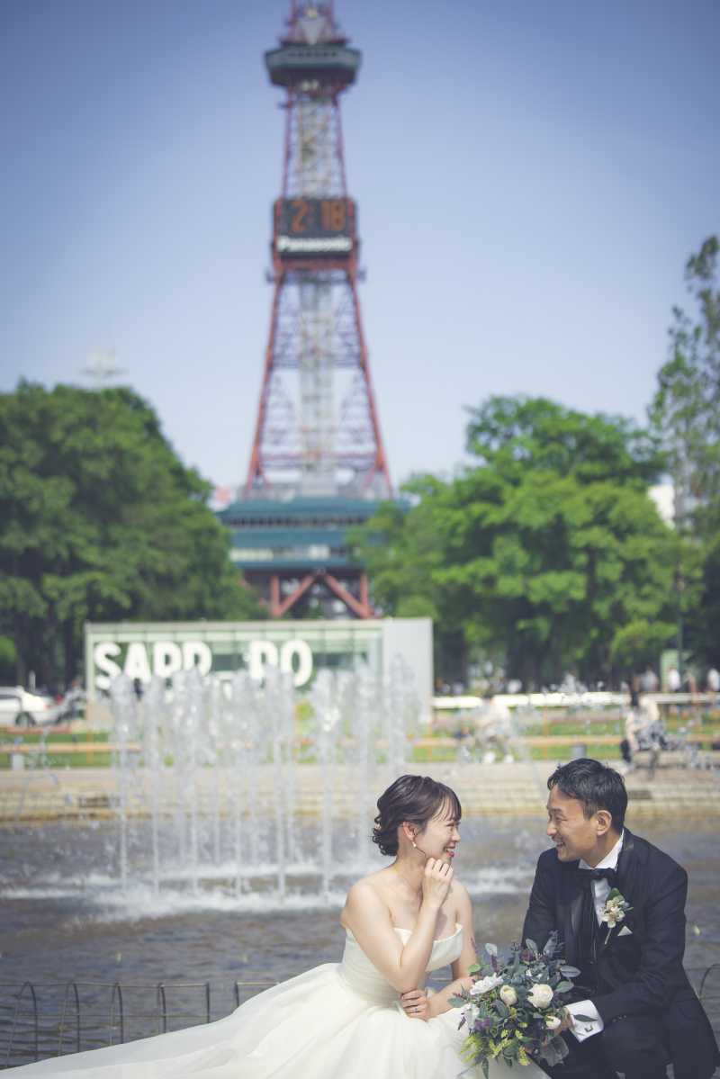 空間を利用した贅沢ショット