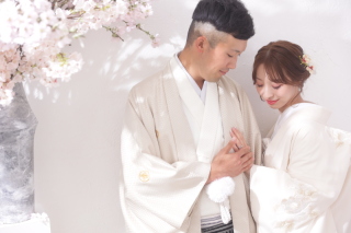 持ち込みドレスと上品和装で叶える、こだわりあふれるフォトウェディング