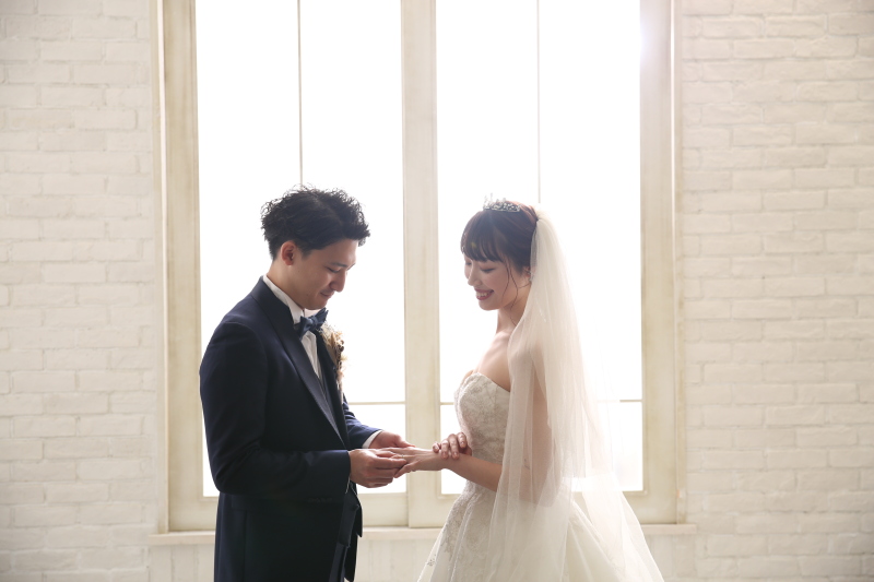 挙式シーン撮影