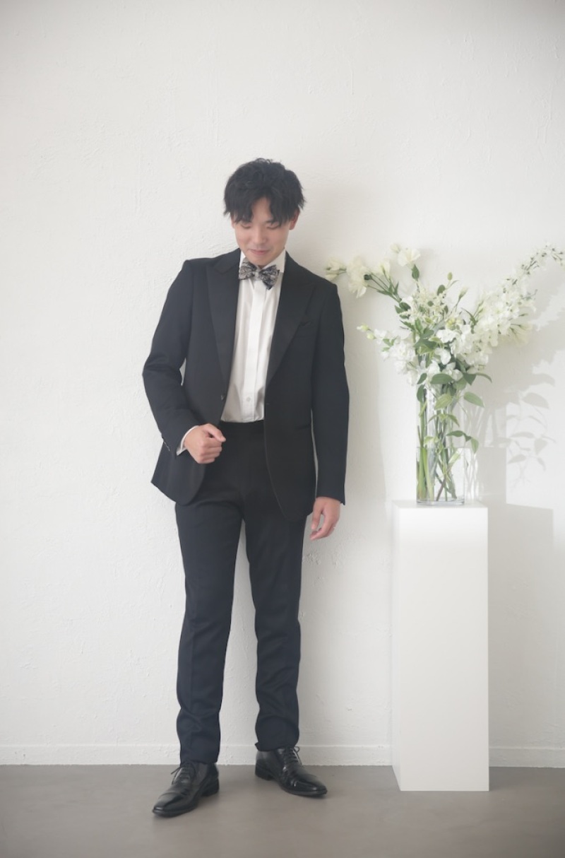 お婿様のソロカットもしっかりと