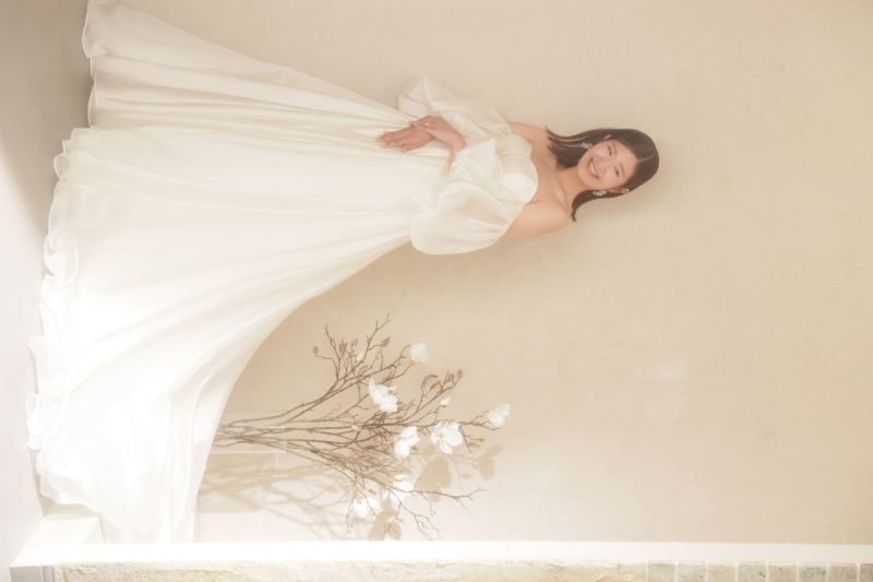 お嫁様のソロ撮影