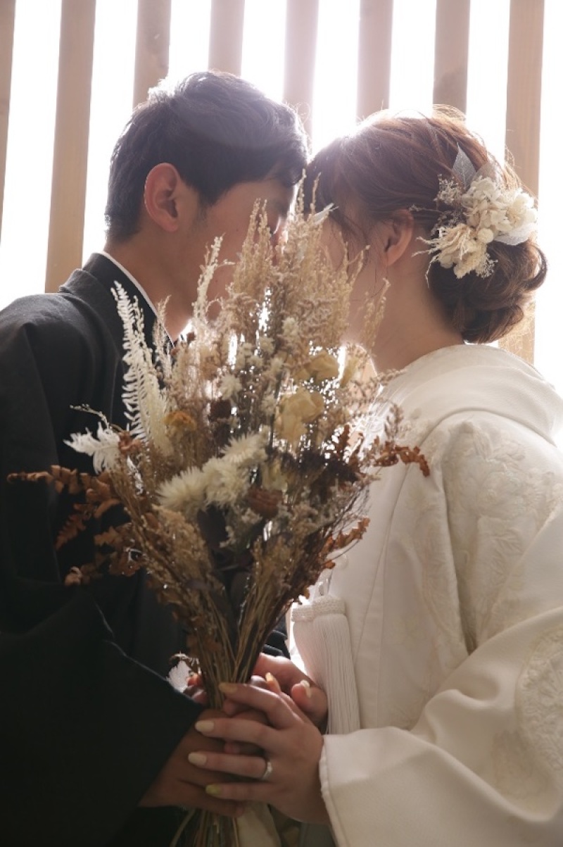 ブーケはドライフラワーが相性◎