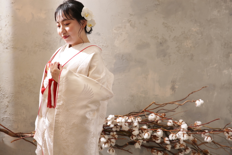 和装でソロカット