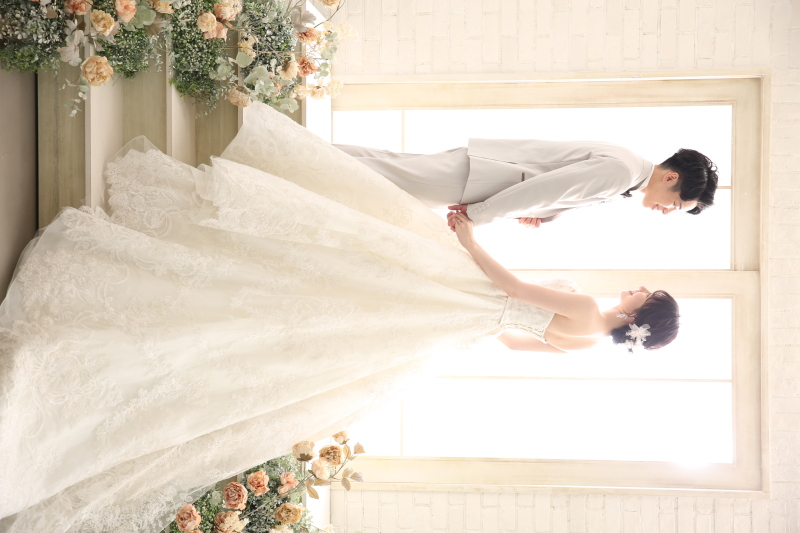 ビンテージローズ×階段で♪