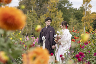 百合が原公園で撮影のお客様紹介