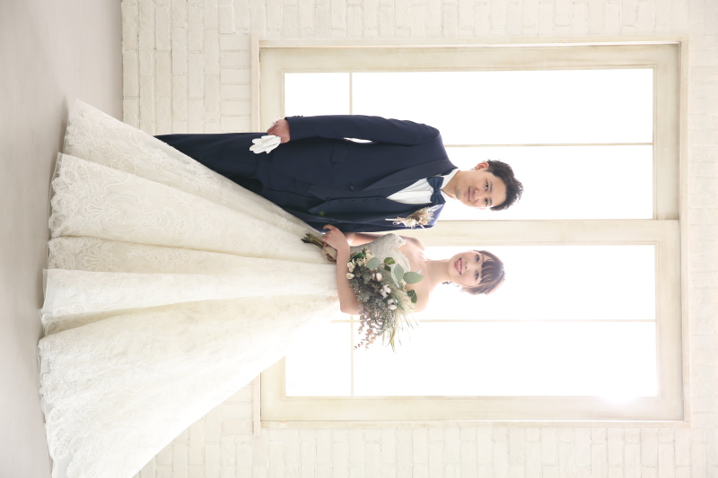 2着目：ボリュームタイプのウエディングドレス