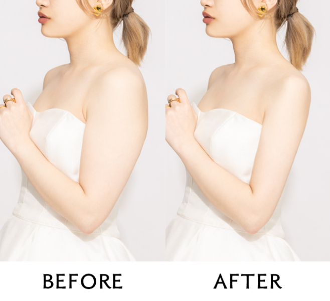 気になるボディーラインも整えます