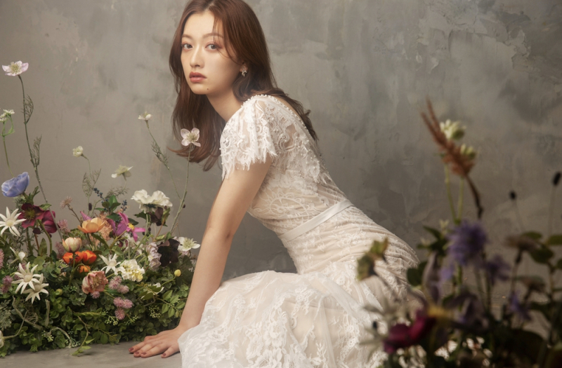 お花の装飾の色味やバランス細部へのこだわり