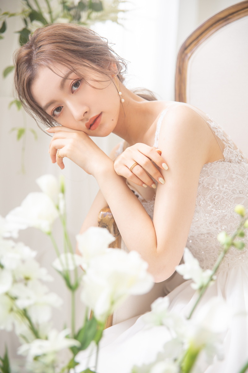 華やかなスタイルも。