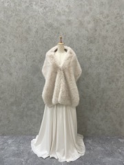 ショール（アイボリー）