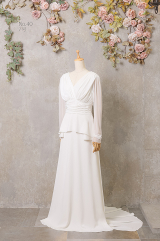 ウェディングドレス No40