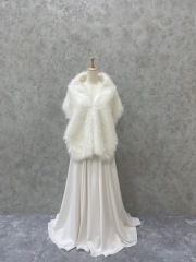 ショール（白）