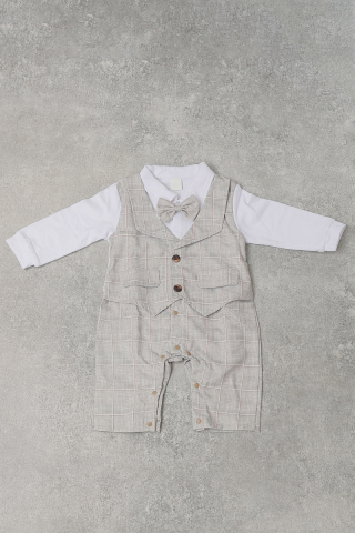 【男の子】 グレーチェック