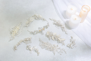 髪飾り（シルバー系）