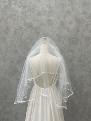 ショートベール　刺繍①