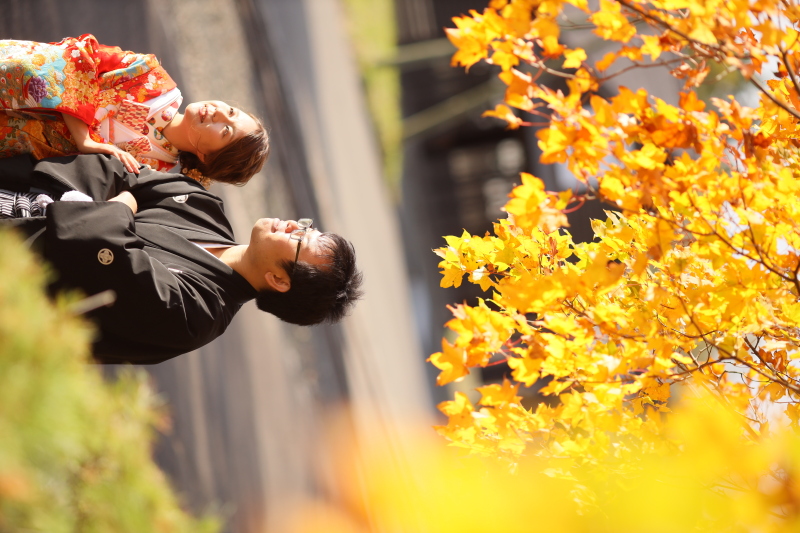 紅葉と一緒に❁