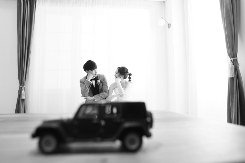 車からひょっこり❁