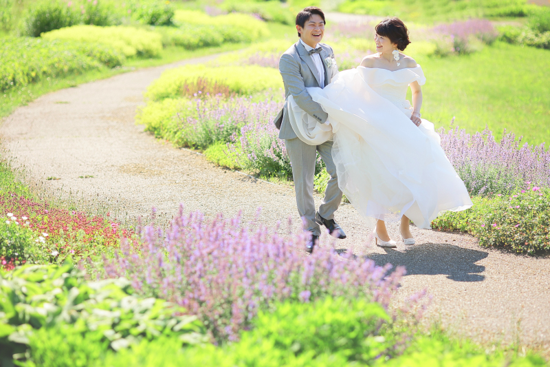 楽しく歩いて・・