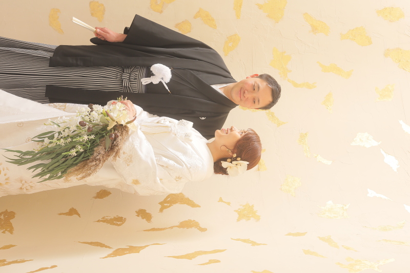 白無垢とブーケ