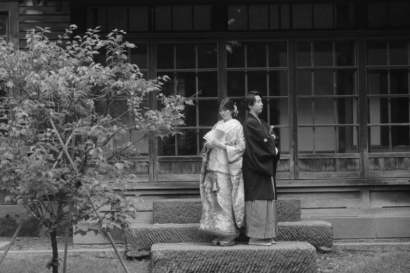 お外での撮影も!