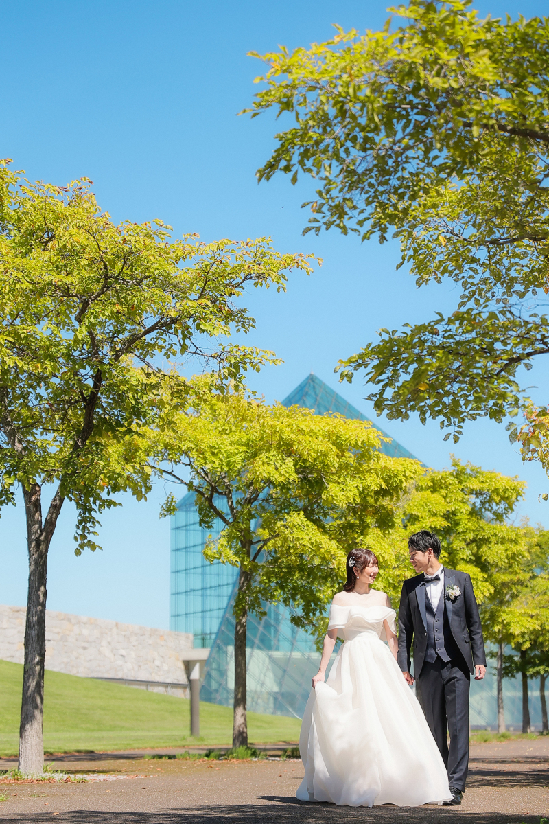 最後はおさんぽショットで撮影終了!