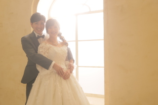 スタジオ２着撮影のお客様フォト