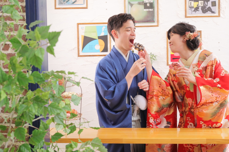 食べさせあっこ♪