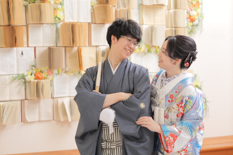 見つめ合いながら・・