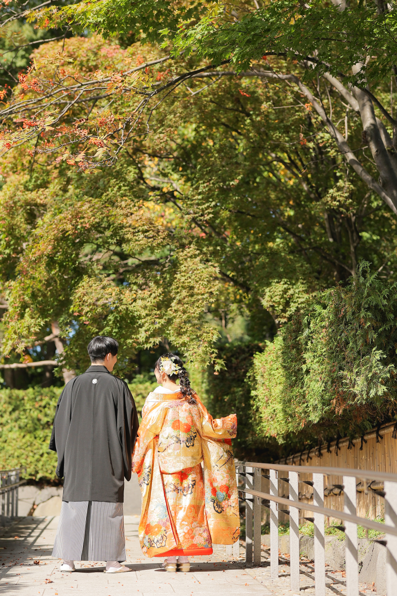 少しずつ木々が色付いてきました⚘