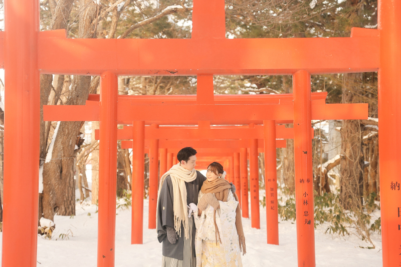 冬の伏見稲荷❅