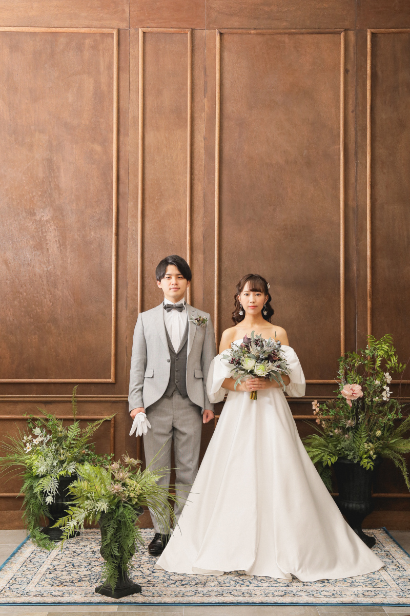 2着目はウェディングドレス