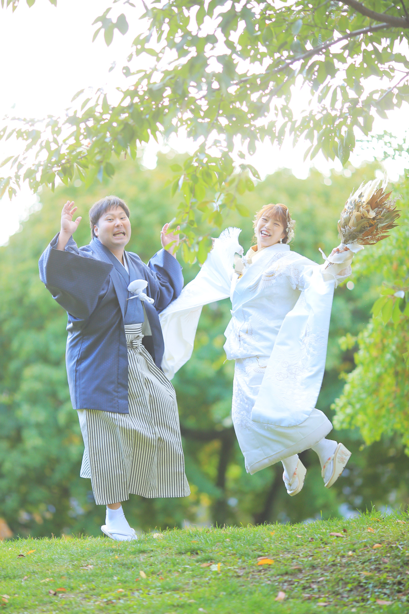 息を合わせて大ジャンプ！！