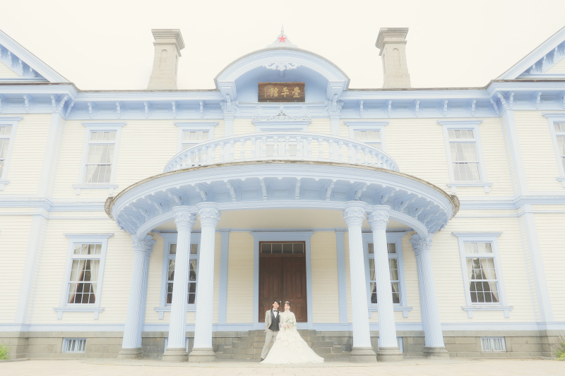 屋外でも撮影可能です◎