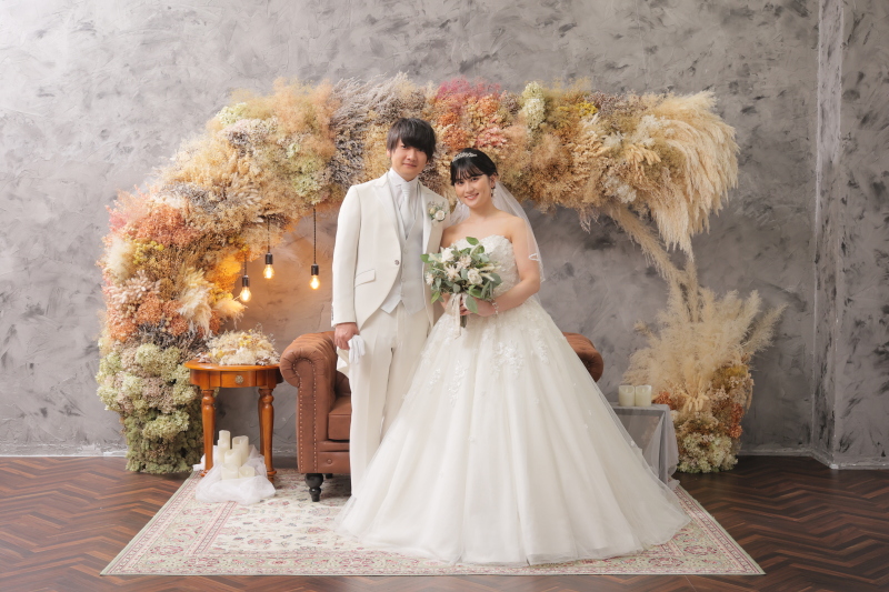 ウェディングドレスに