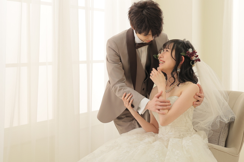 ブライズルームのようなセット