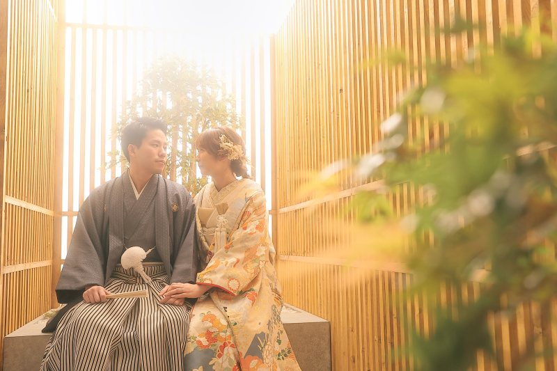 和装との相性がいい坪庭のセット♪