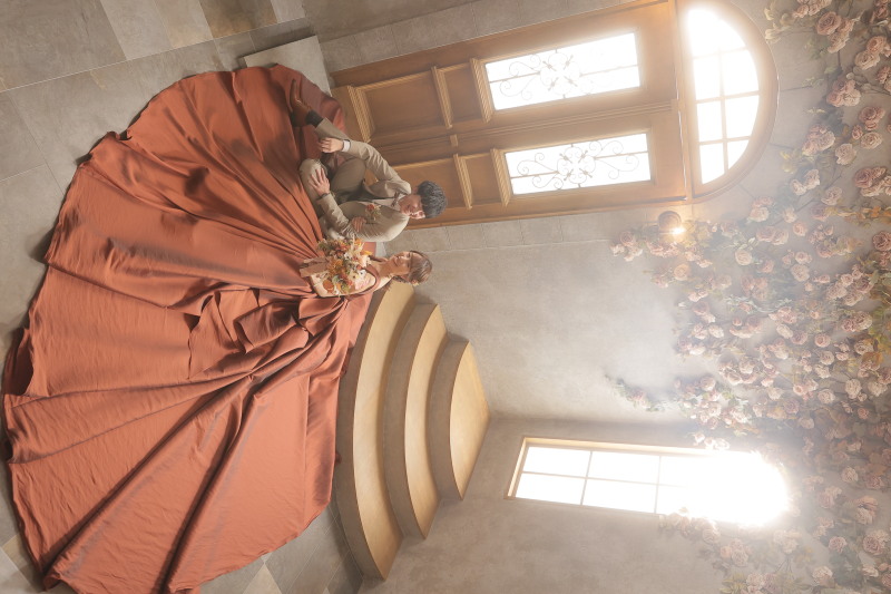 当店で人気のカラードレス♪