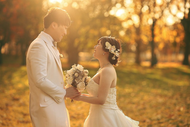 お互いを見つめて