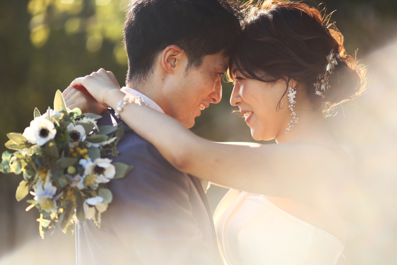 おでこを寄せて❁