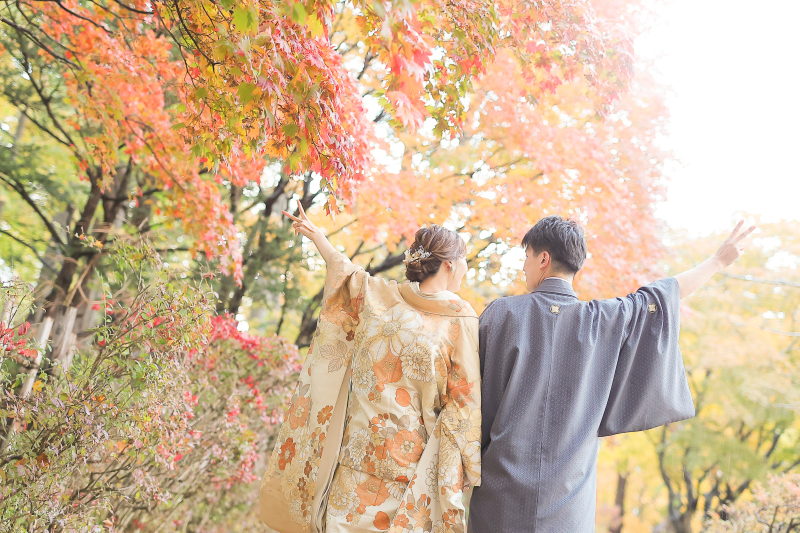 最後はお2人らしく❁