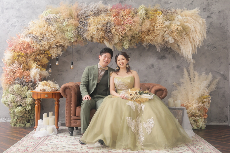 カーキのコーディネートがかわいい◎