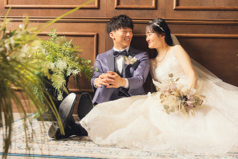 おふたりの空気感を