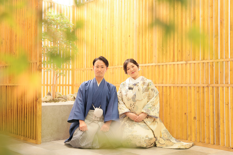 最後は正座で撮影終了!