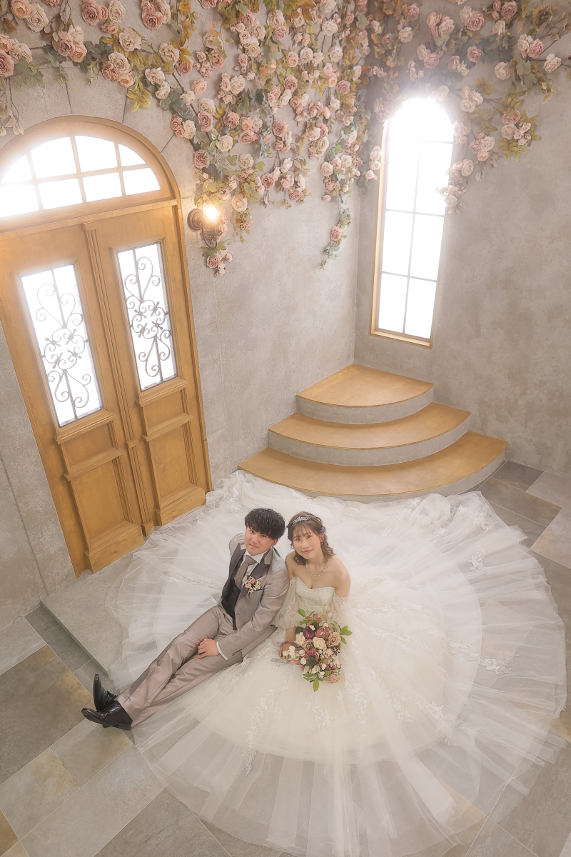 上からショット!