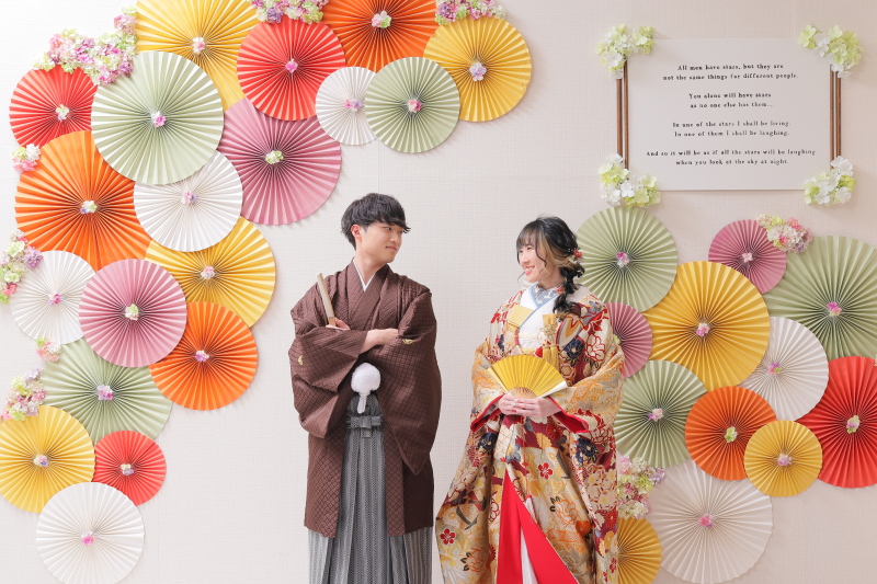 華やかなセットと❁