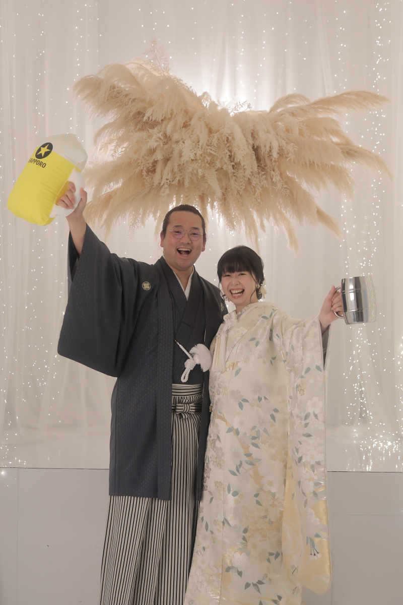 お酒大好きなお２人＊