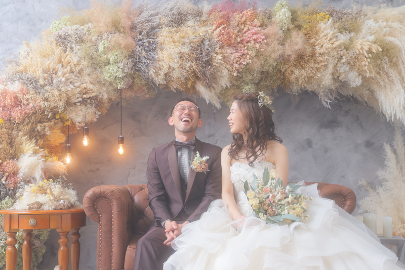 照れくさくて思わず・・