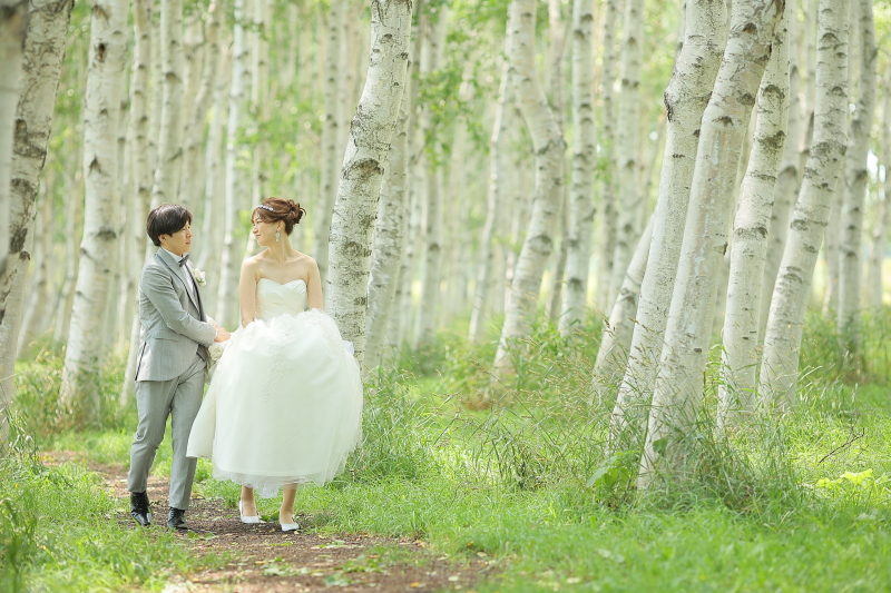 洋装モエレ沼公園＆和洋スタジオ撮影