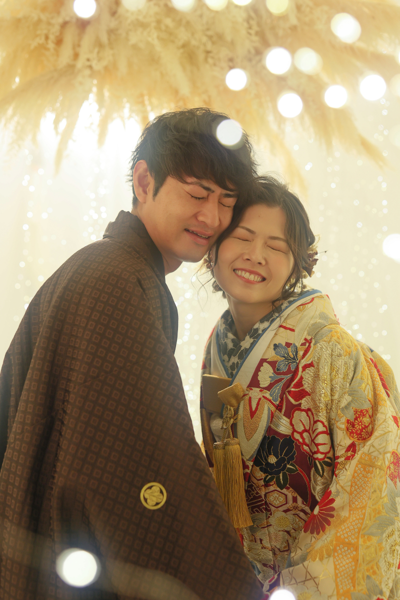 最後はキラキラの中で